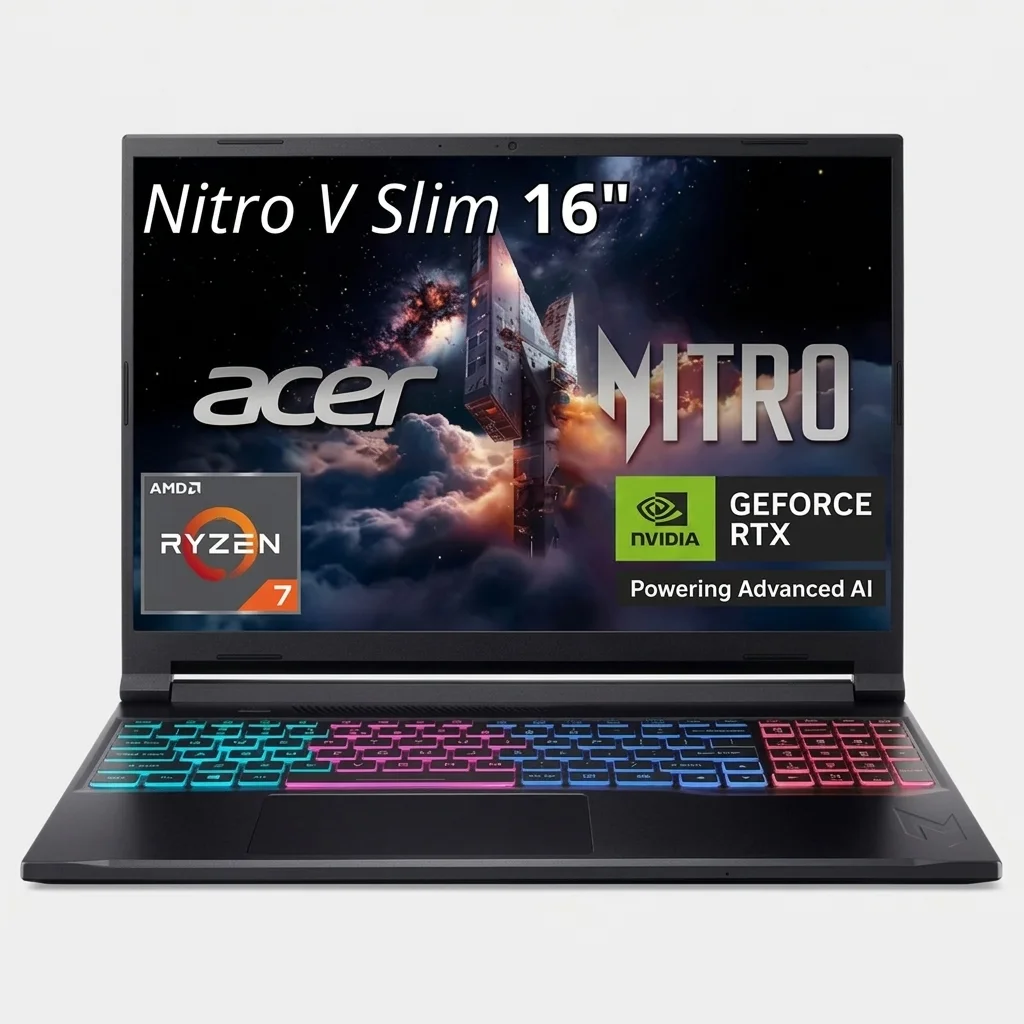 Acer Nitro V 16S AI Gaming Laptop – NVIDIA GeForce RTX 5060